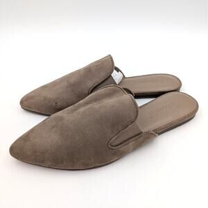 Splendid Liza Pointed Toe Slip On Mule Flats Women's Ermine Size US9M EU40
